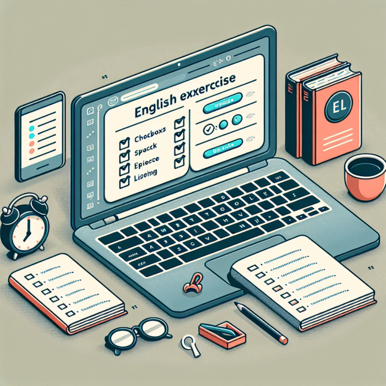 Ejercicios de inglés online gratis para mejorar tus habilidades