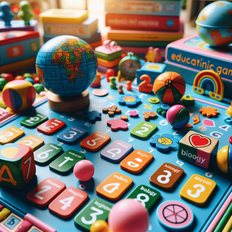 Juegos educativos divertidos que enseñan a los niños