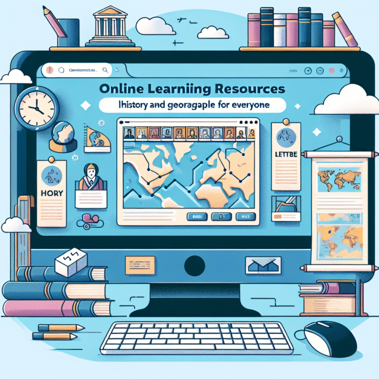 Recursos online gratuitos de historia y geografía para todos